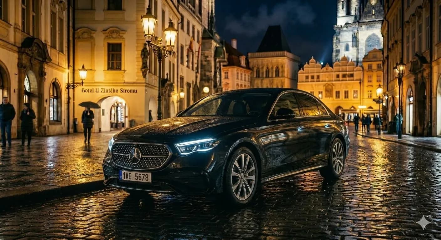 Mercedes-Benz E-Class — PRESTIGO chauffeur service Prague