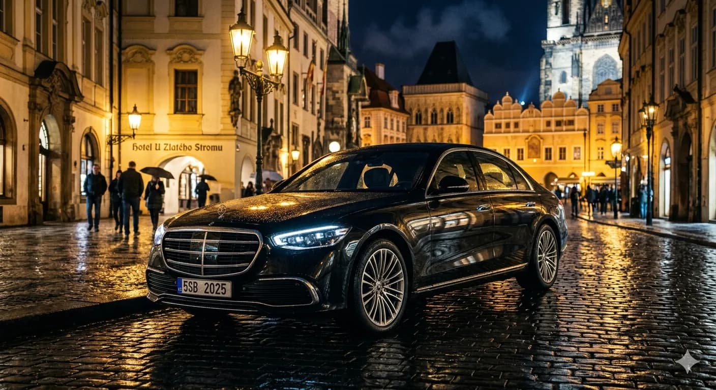 Mercedes-Benz S-Class — PRESTIGO chauffeur service Prague