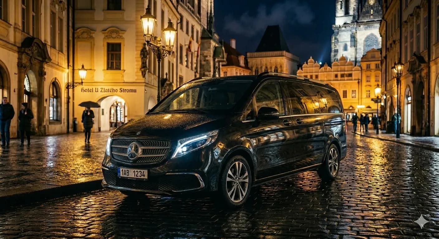 Mercedes-Benz V-Class — PRESTIGO chauffeur service Prague