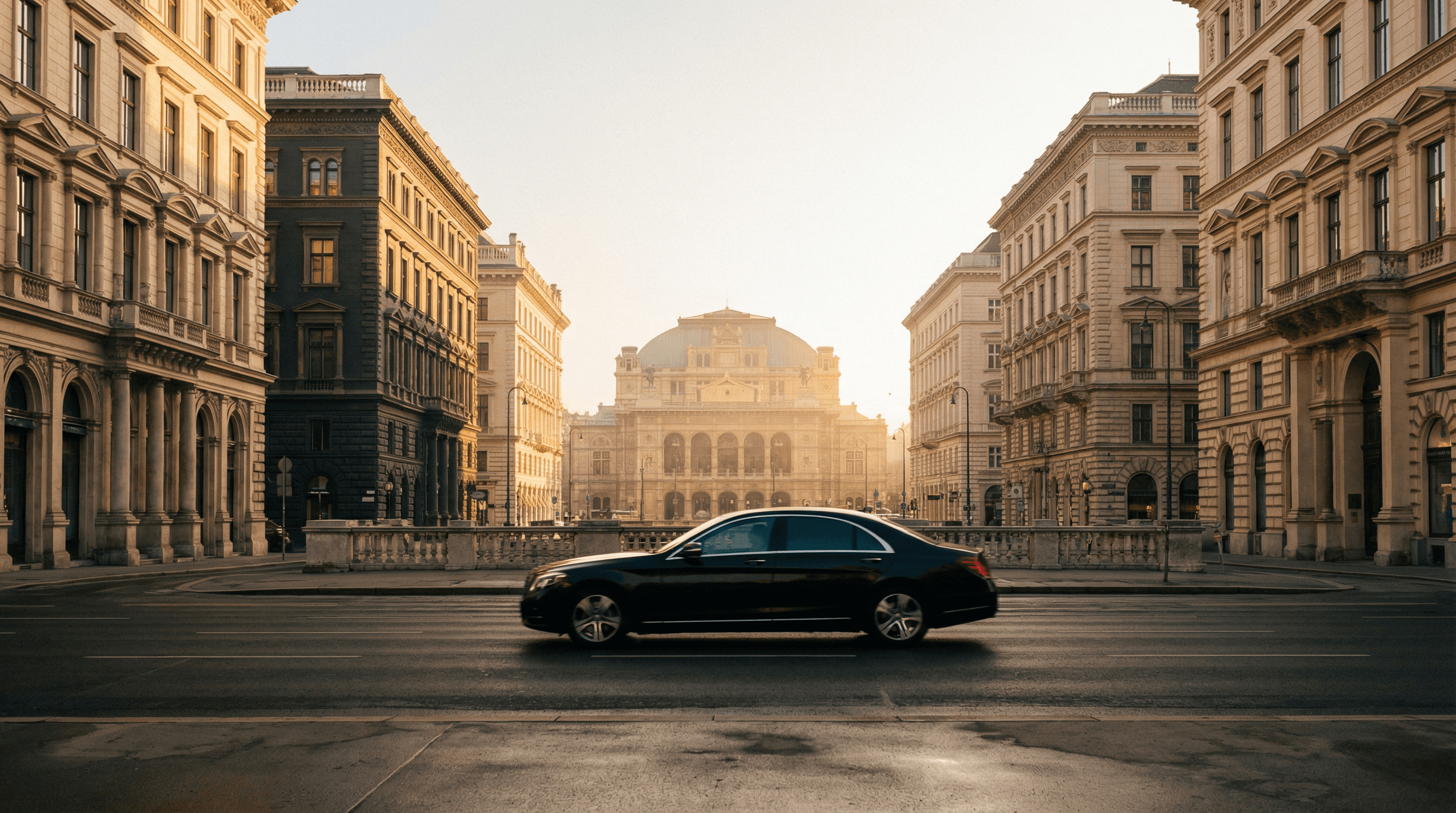 Vienna — private chauffeur transfer from Prague to Vienna